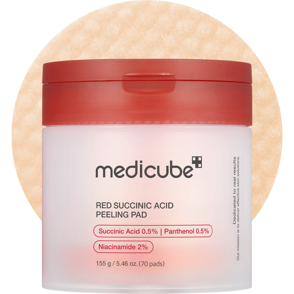 Red Succinic Acid Panthenol Pads M9