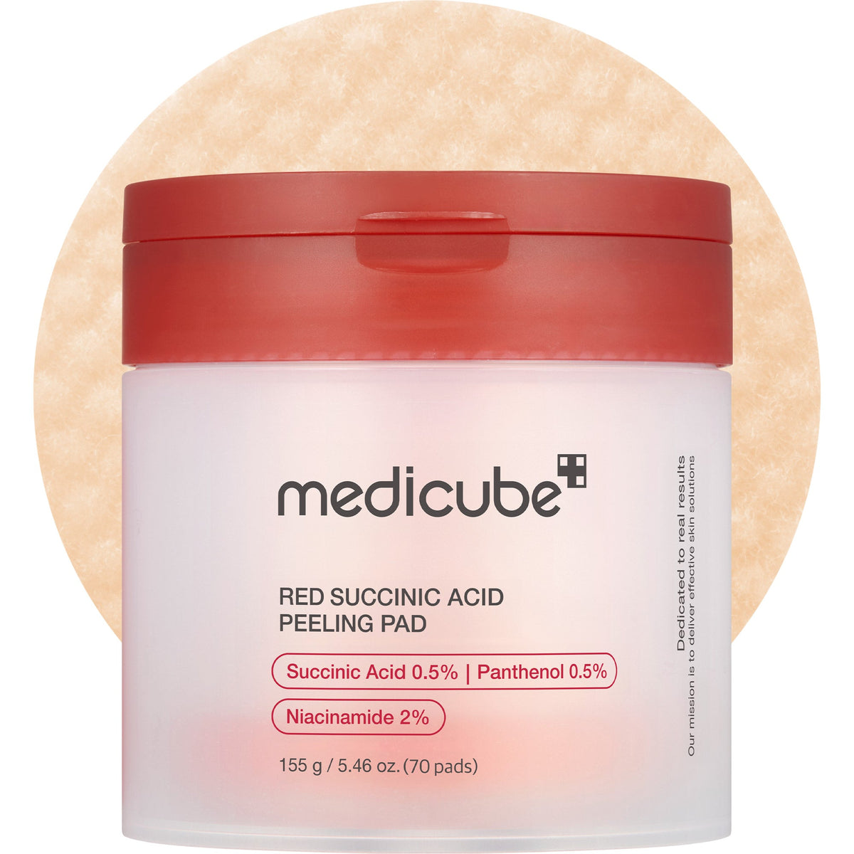 Red Succinic Acid Panthenol Pads M9