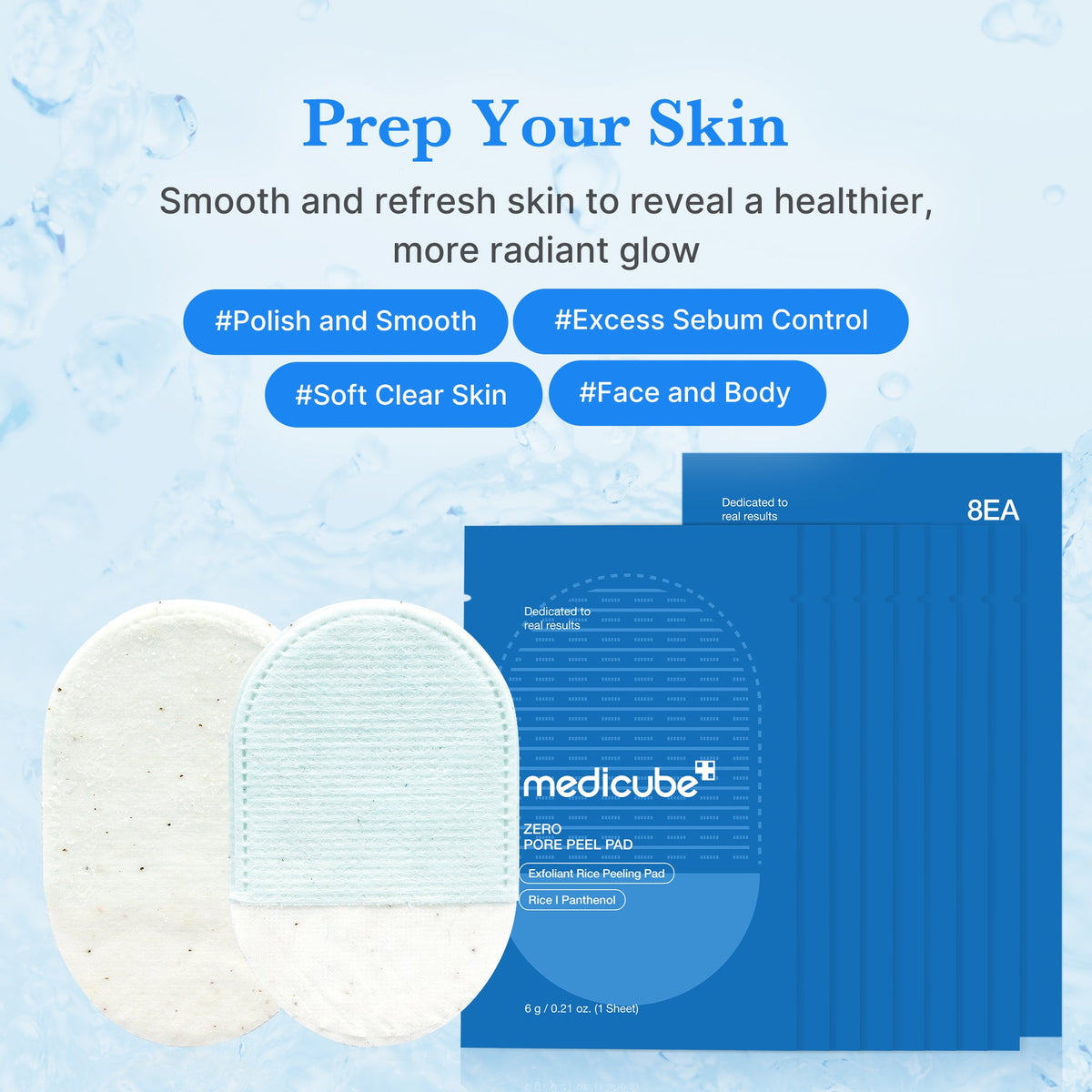 Zero Pore Peeling Pads (8ea) V9