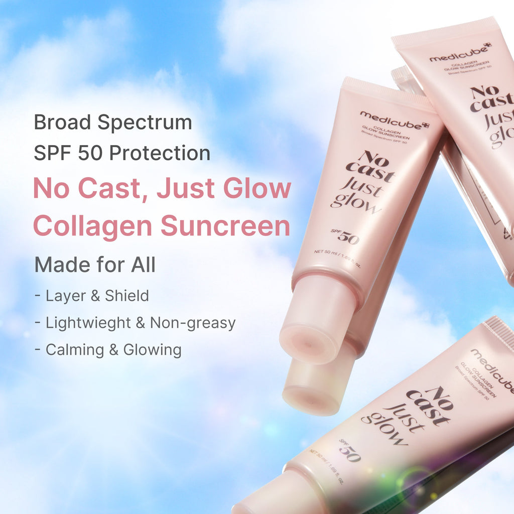 No Cast Just Glow Collagen Sunscreen M1