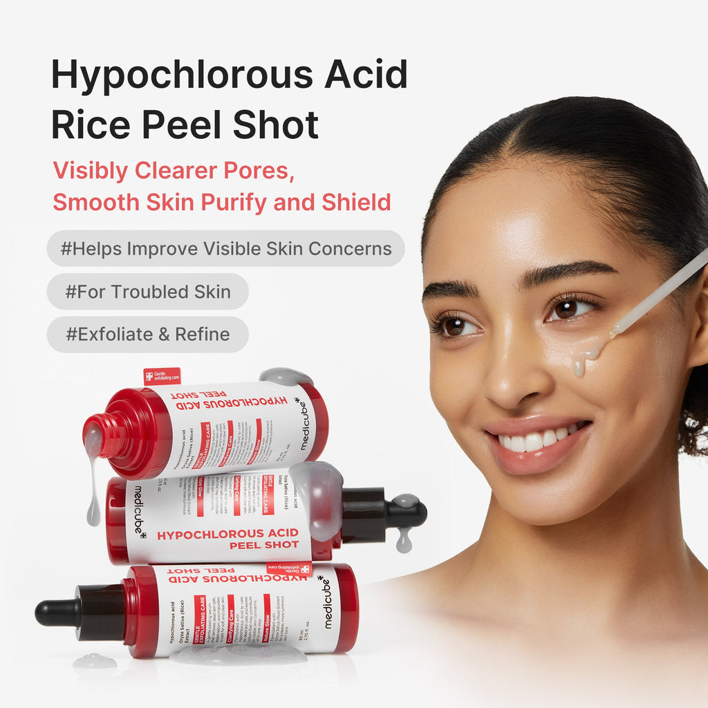 Hypochlorous Acid Rice Peel Shot E3