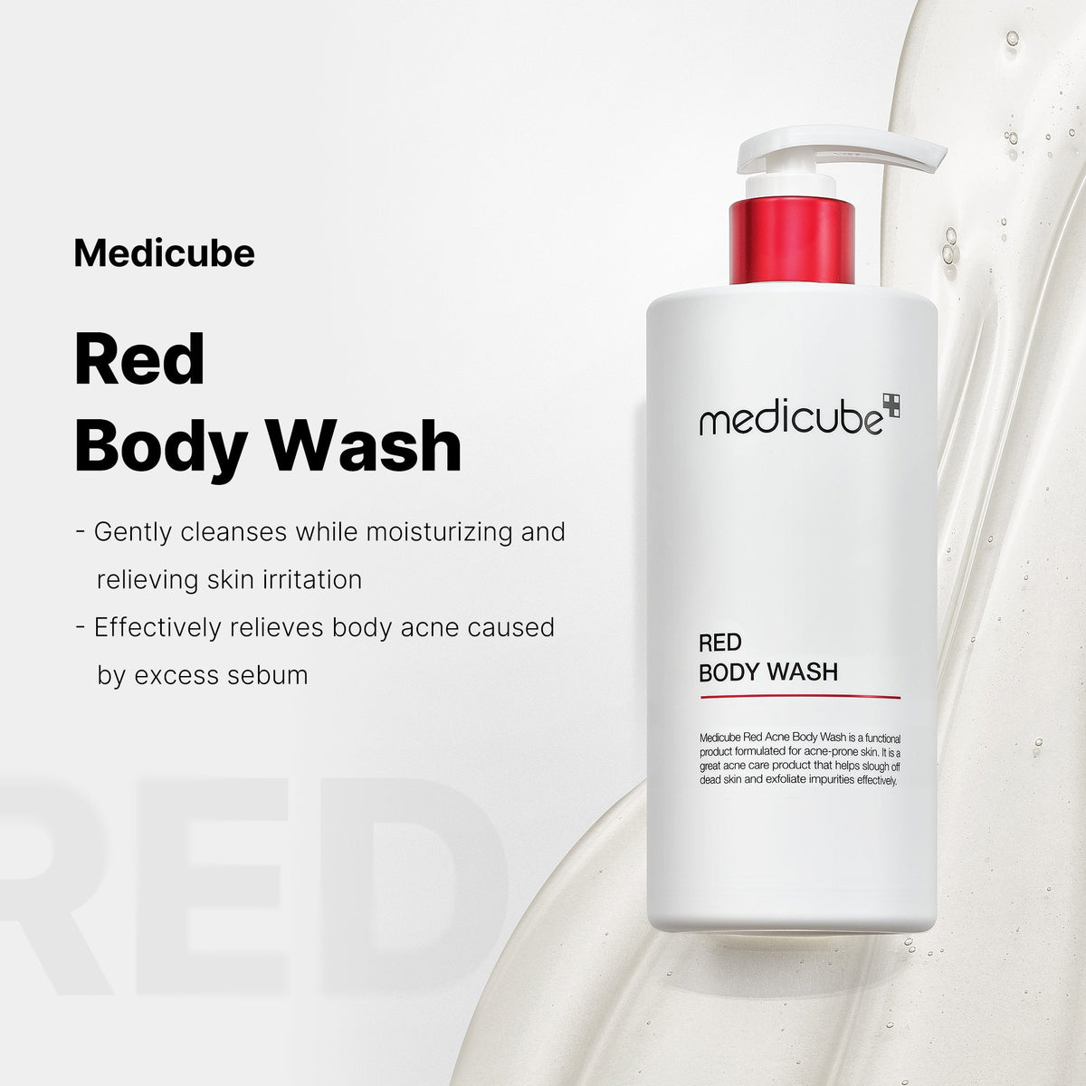 Red Body Wash X8