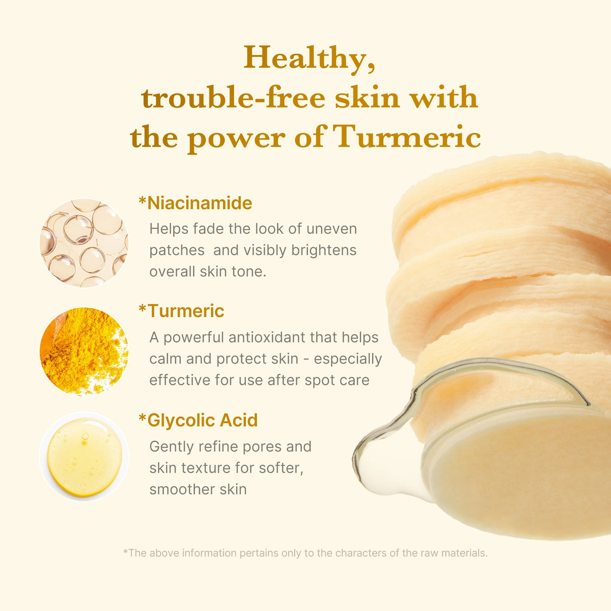 Kojic Acid Tumeric Toner Pad R0