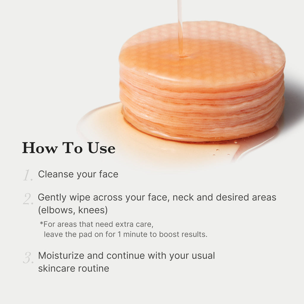 Red Succinic Acid Panthenol Pads M9