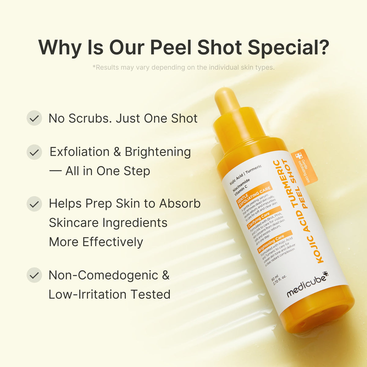 Kojic Acid Turmeric Peel Shot X1