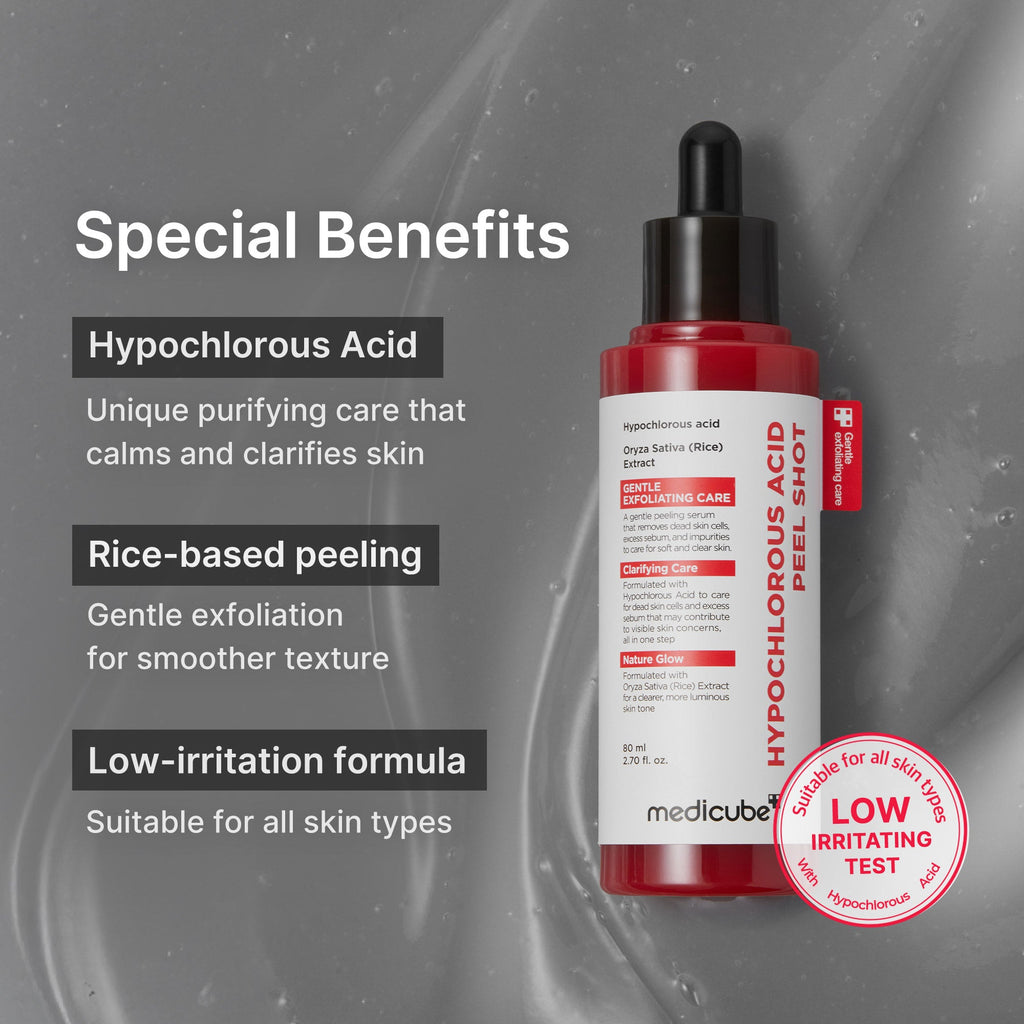 Hypochlorous Acid Rice Peel Shot E3