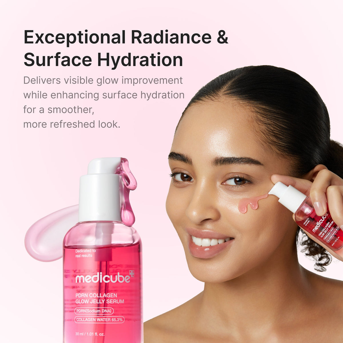 PDRN Pink Collagen Glow Jelly Serum B8