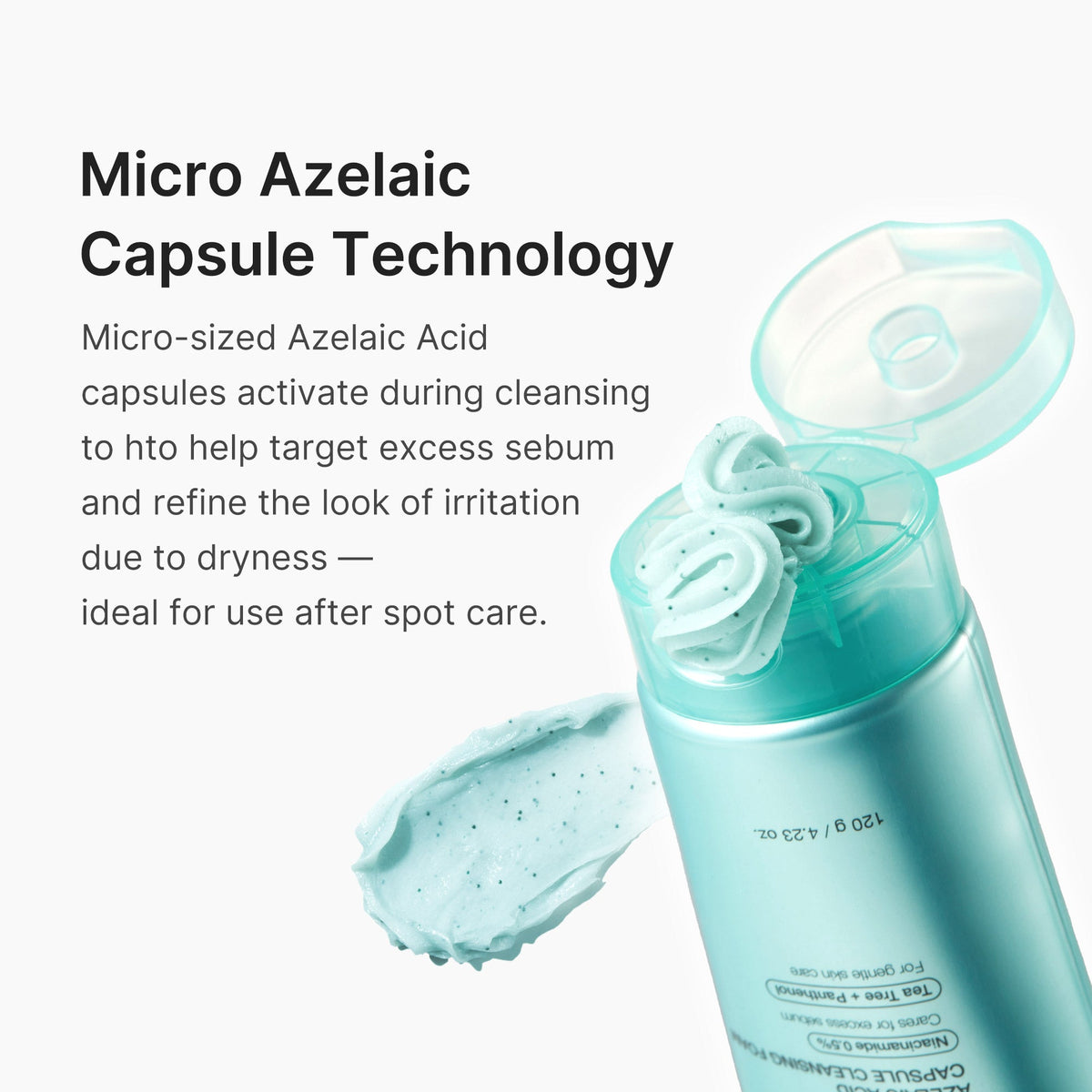 Azelaic Acid Capsule Foam Cleanser D8