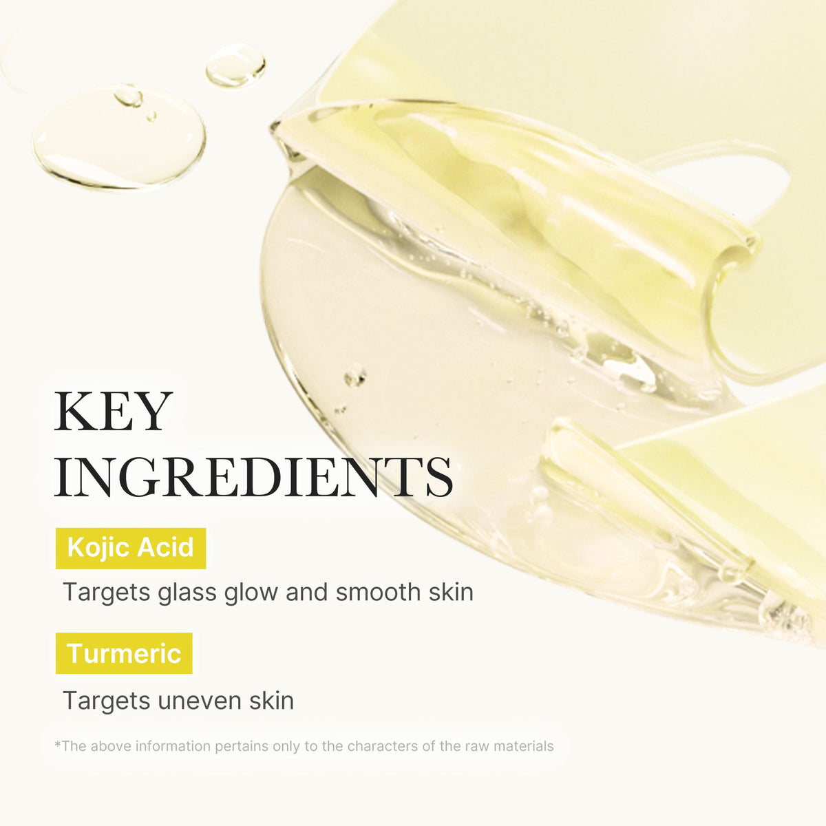 Kojic Acid Turmeric Gold Jelly Gel Mask K3