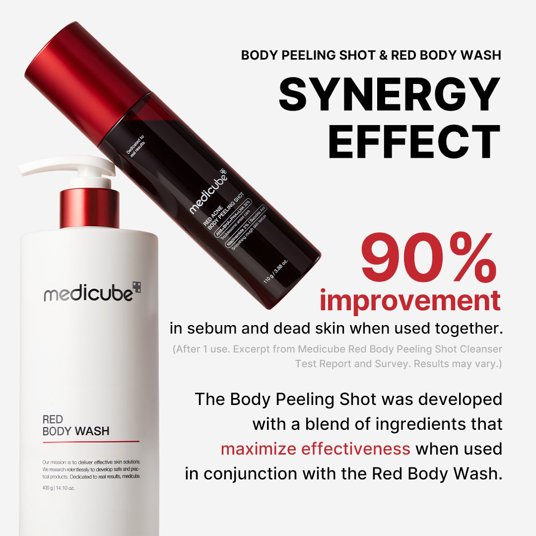 Red Body Peeling Shot Cleanser L1