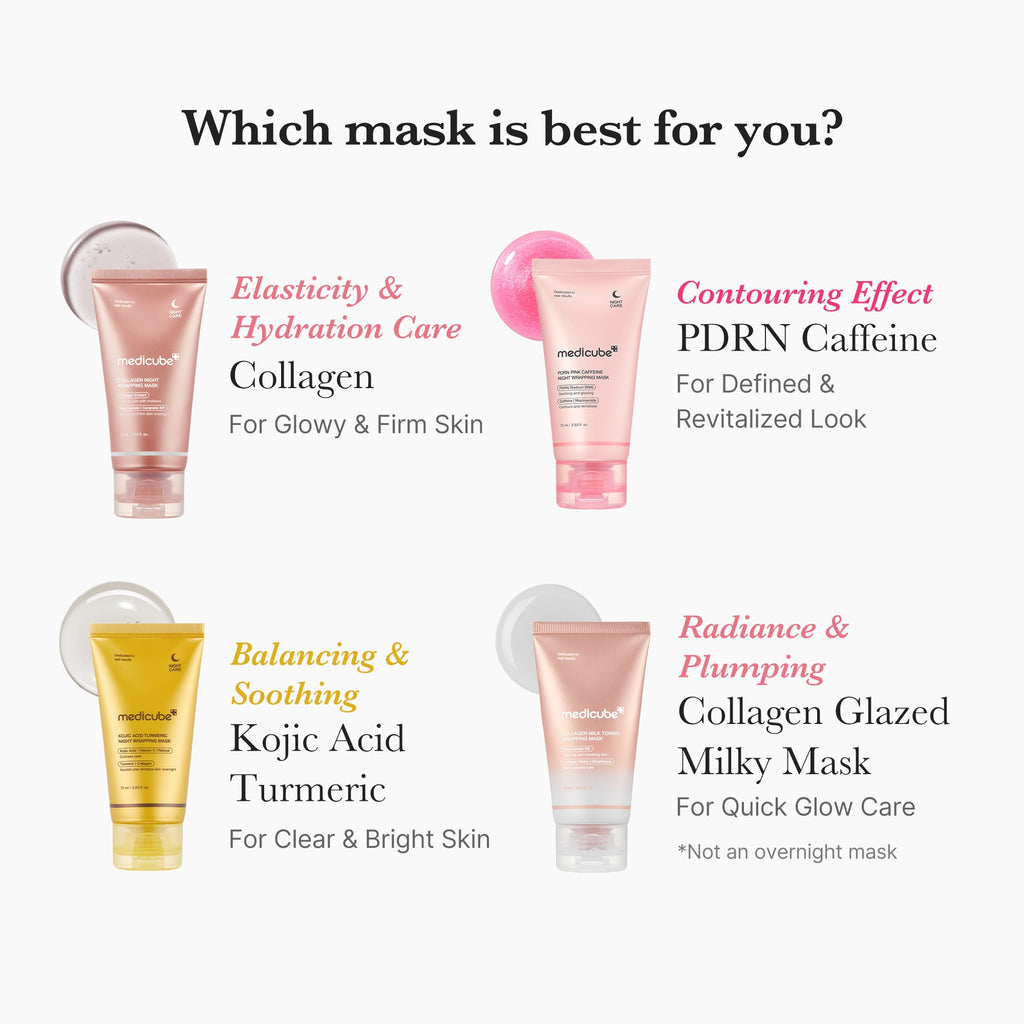 Collagen Milky Glow Daytime Wrapping Mask X2