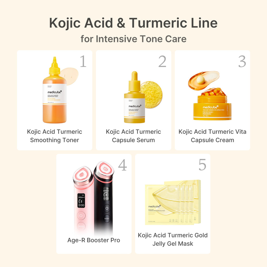 Kojic Acid Turmeric Vita Capsule Cream B5