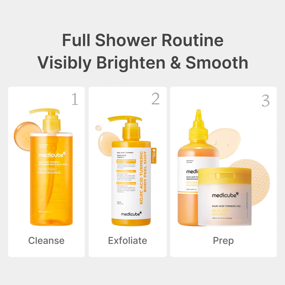 Kojic Acid Turmeric Brightening Body Wash V1