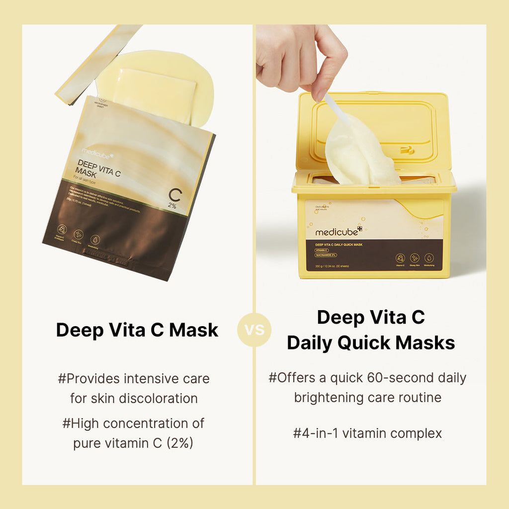 Deep Vita C Daily Quick Masks T2