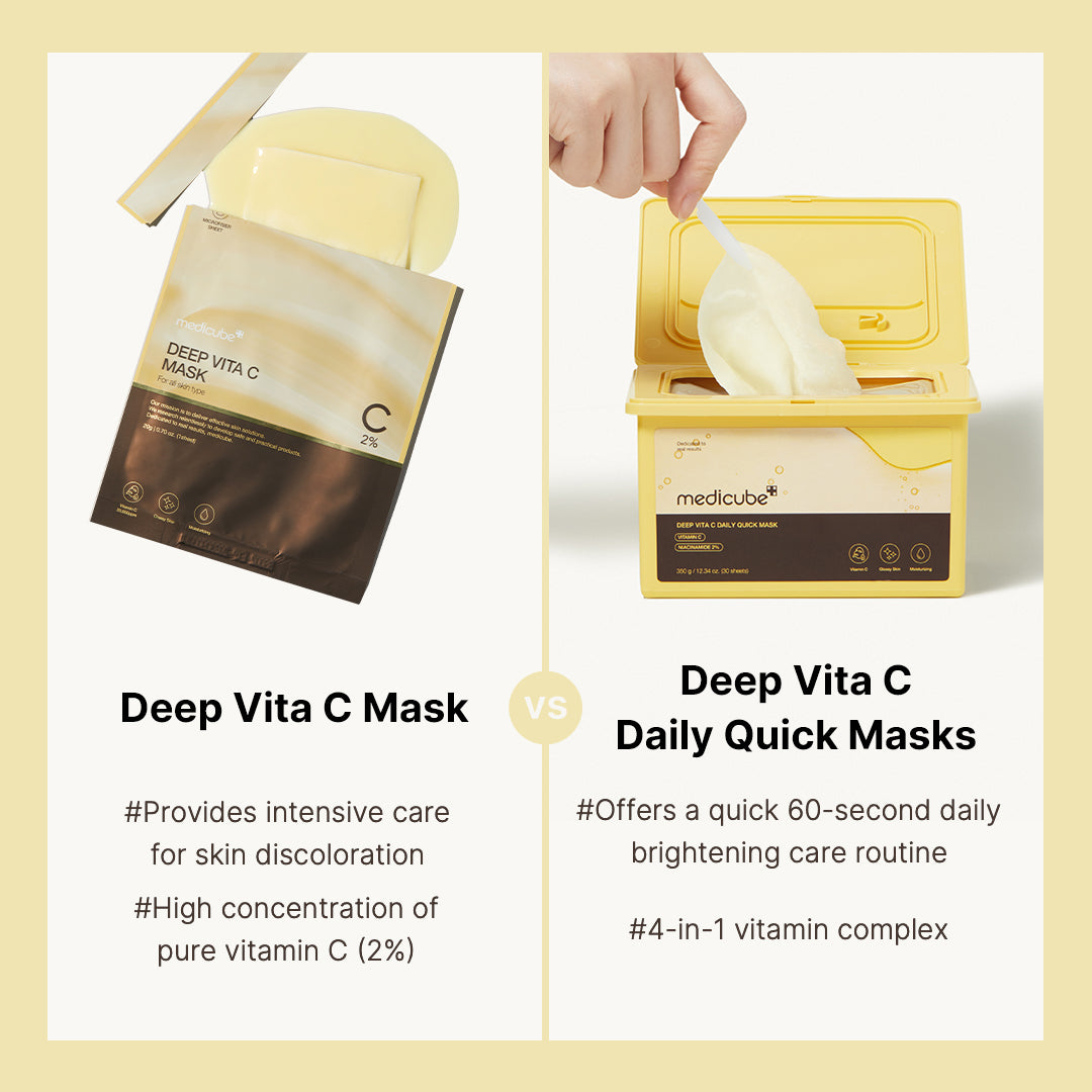 Deep Vita C Daily Quick Masks T2