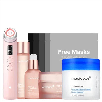 [Korean Glow Maker] Glow-Up Full Facial Set X4