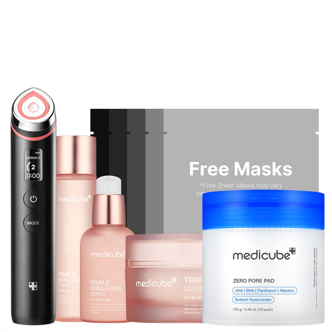 [Korean Glow Maker] Glow-Up Full Facial Set X4