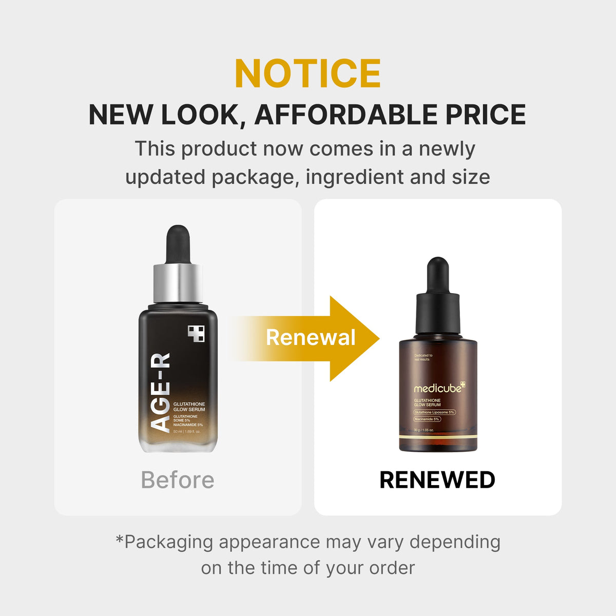 AGE-R Glutathione Glow Serum U3