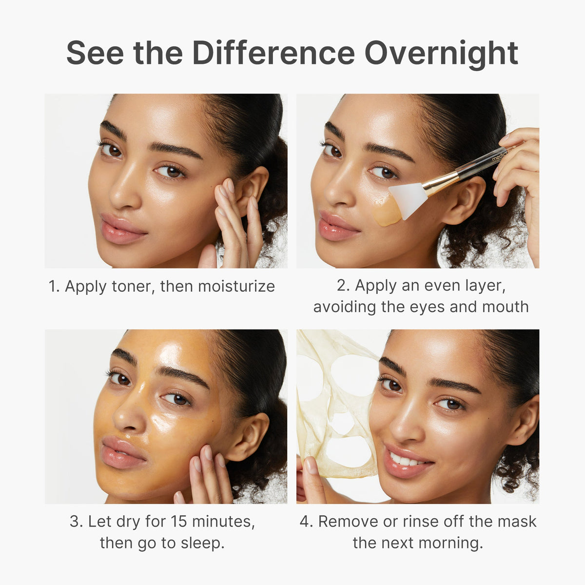 Kojic Acid Turmeric Overnight Wrapping Mask U8