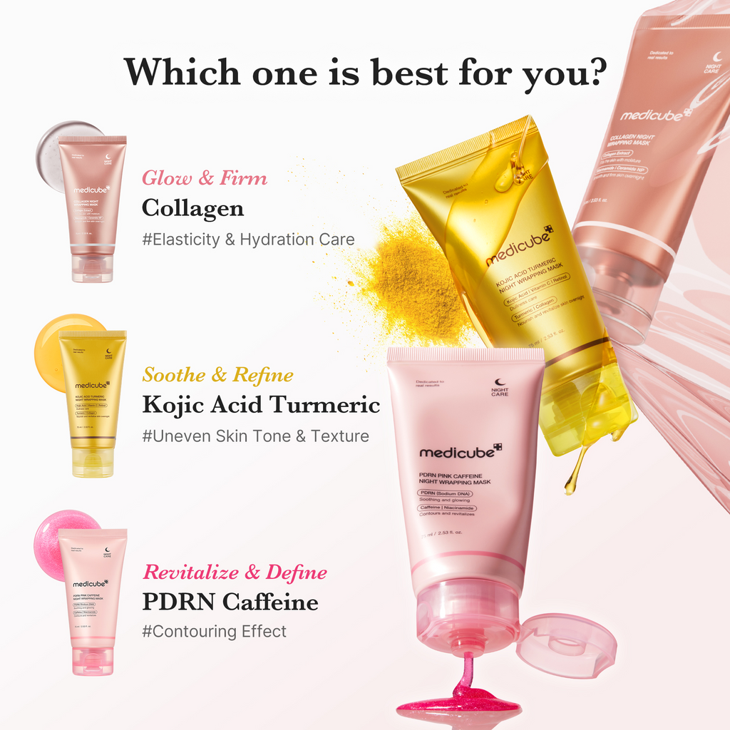 Kojic Acid Turmeric Overnight Wrapping Mask U8
