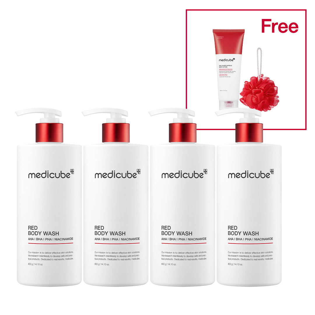 Red Body Wash X8