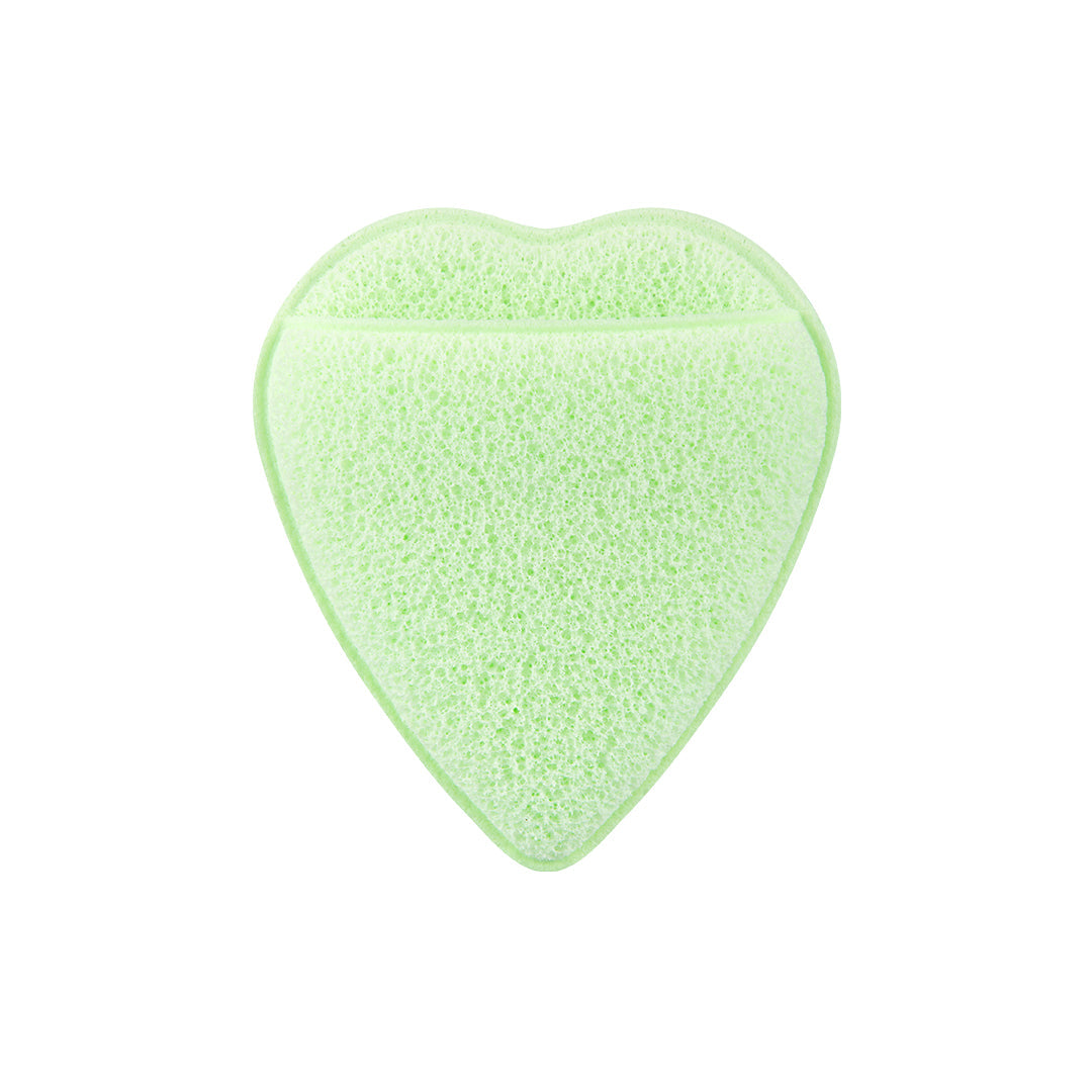 Clover Heart Facial Sponge F5