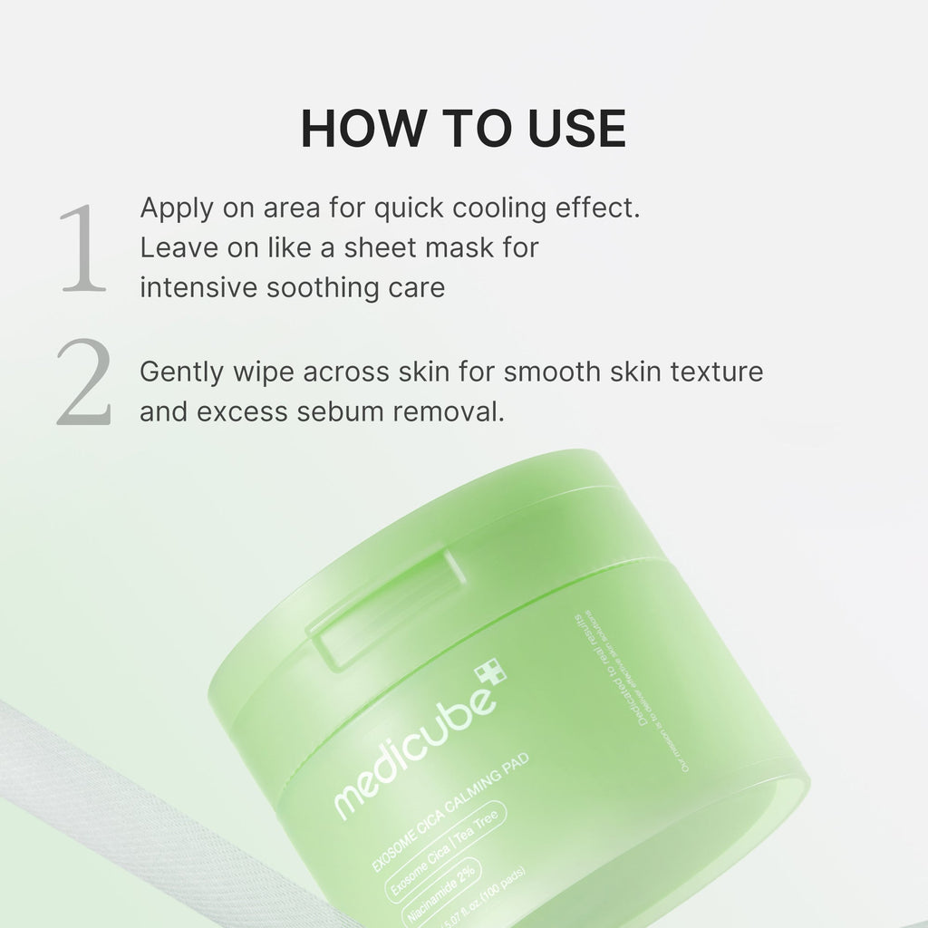 Exosome Cica Calming Toner Pads K4