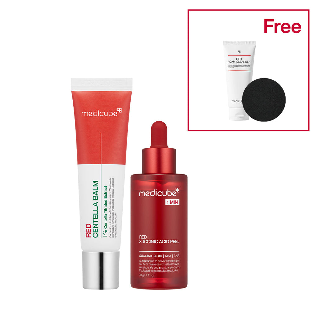 21% Red Succinic Acid Cleansing Booster Serum A3