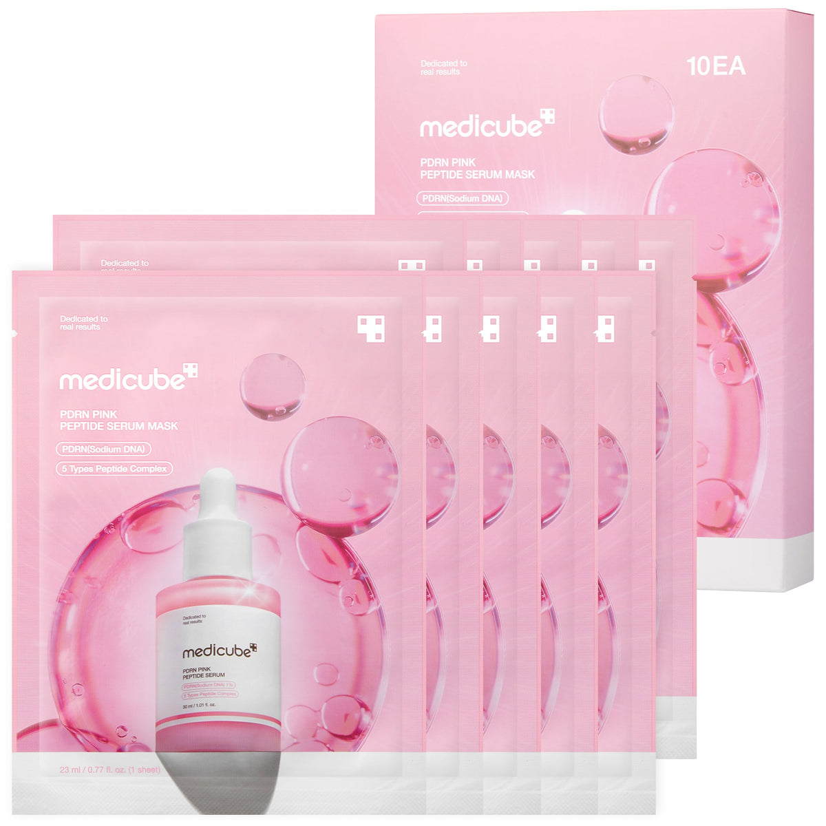 PDRN Pink Peptide Ampoule Mask V8