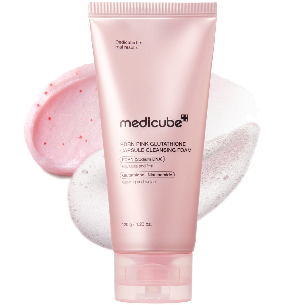 PDRN Pink Glutathione Capsule Foam Cleanser M4