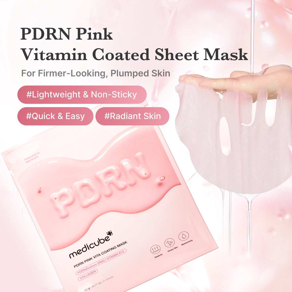 PDRN Pink Vita Coating Sheet Mask L7
