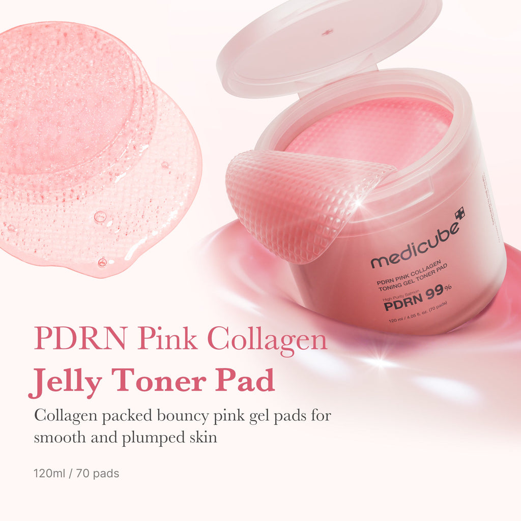 PDRN Pink Collagen Gel Toner Pad C4
