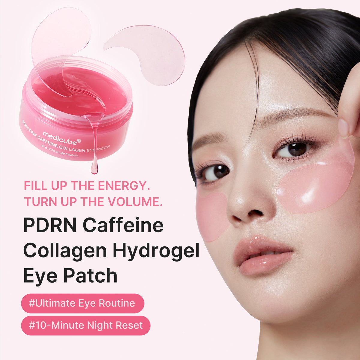PDRN Caffeine Collagen Eye Patch R9