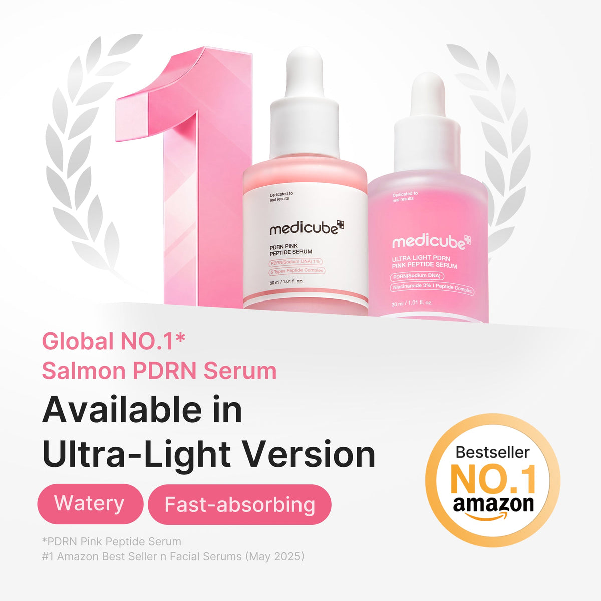 Ultra Light PDRN Pink Peptide Serum D6