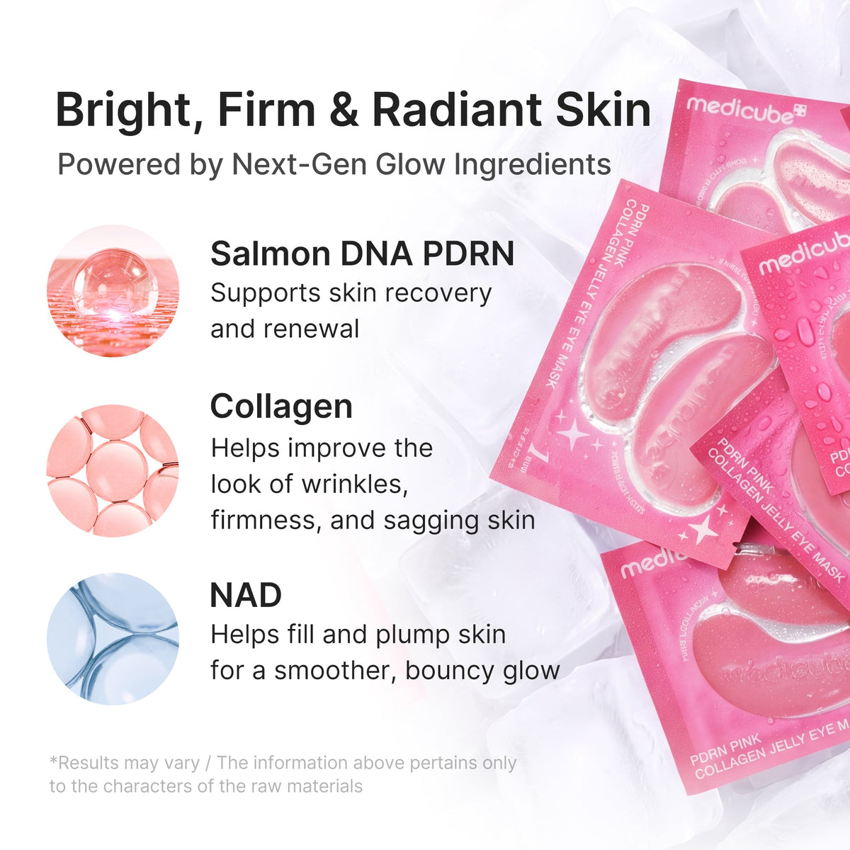 PDRN Pink Collagen Jelly Eye Mask V3