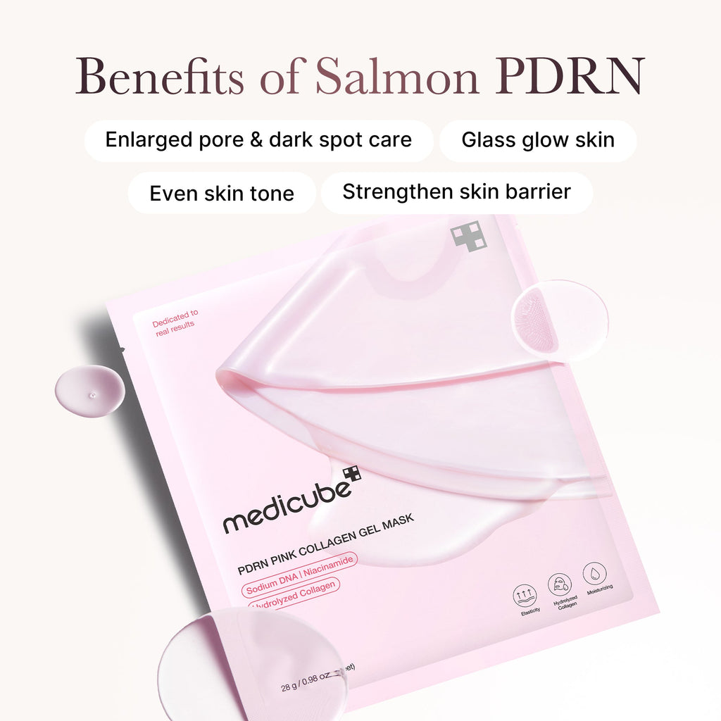 Salmon PDRN Pink Collagen Jelly Gel Mask H7