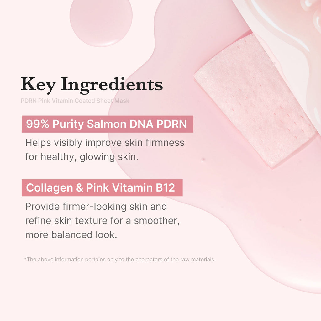 PDRN Pink Vita Coating Sheet Mask L7