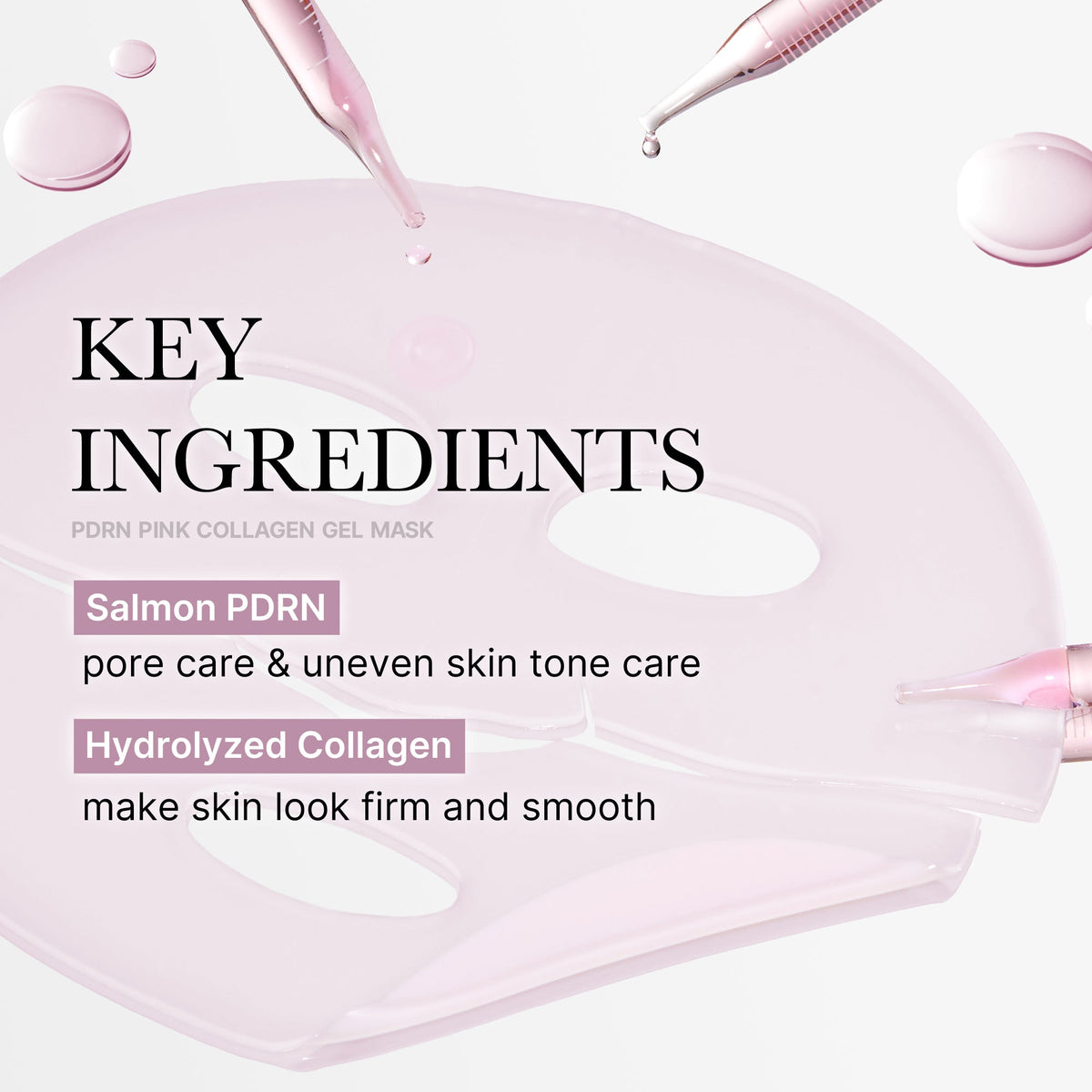 Salmon PDRN Pink Collagen Jelly Gel Mask H7