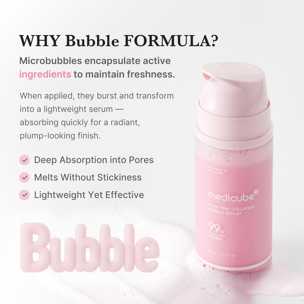PDRN Pink Collagen Bubble Serum U8