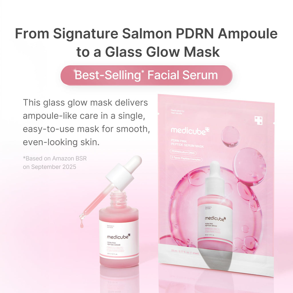 PDRN Pink Peptide Ampoule Mask V8