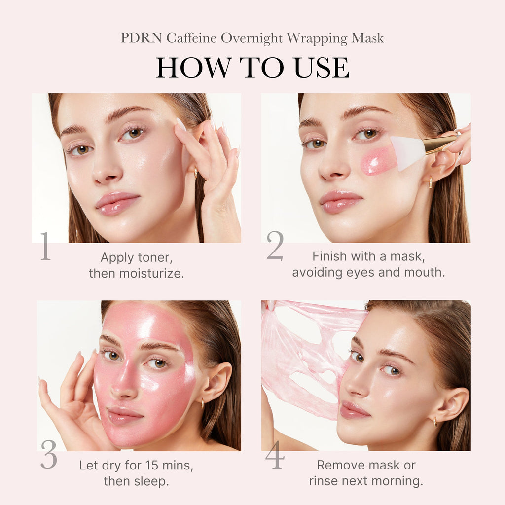 PDRN Pink Caffeine Overnight Wrapping Mask Q3