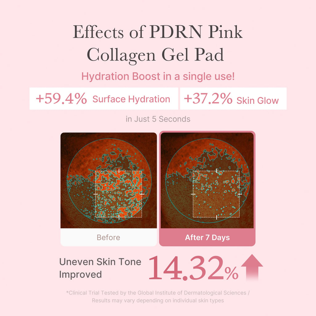 PDRN Pink Collagen Gel Toner Pad C4