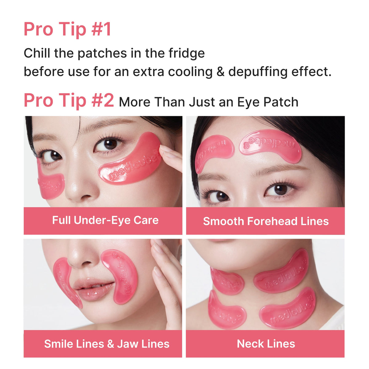 PDRN Pink Collagen Jelly Eye Mask V3