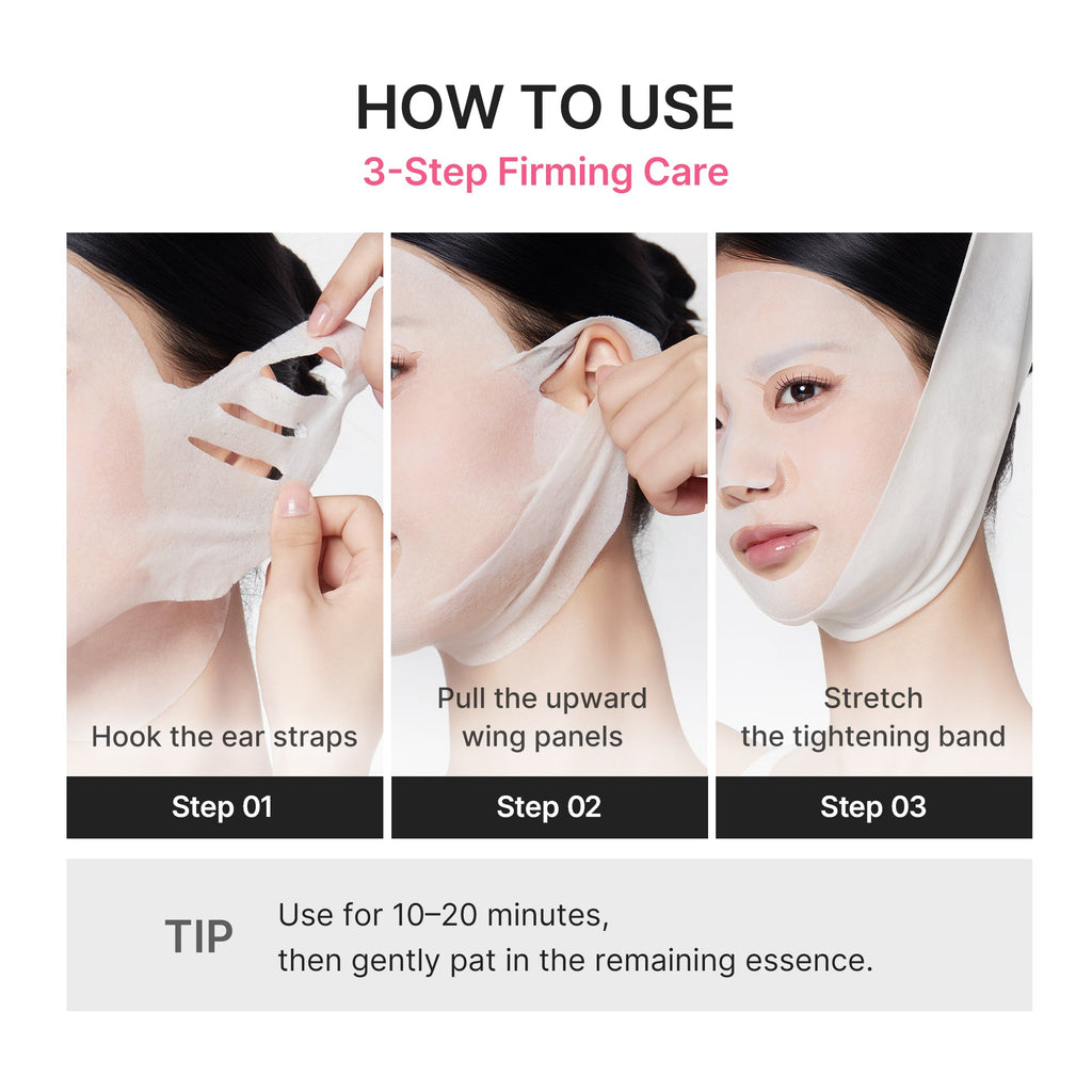 PDRN Pink Tension Up Mask X3
