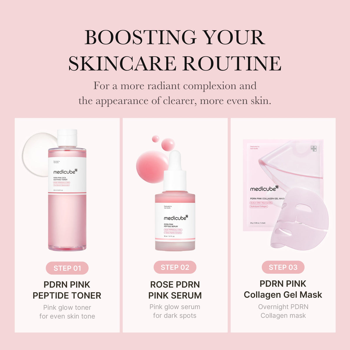PDRN Pink Peptide Toner G3