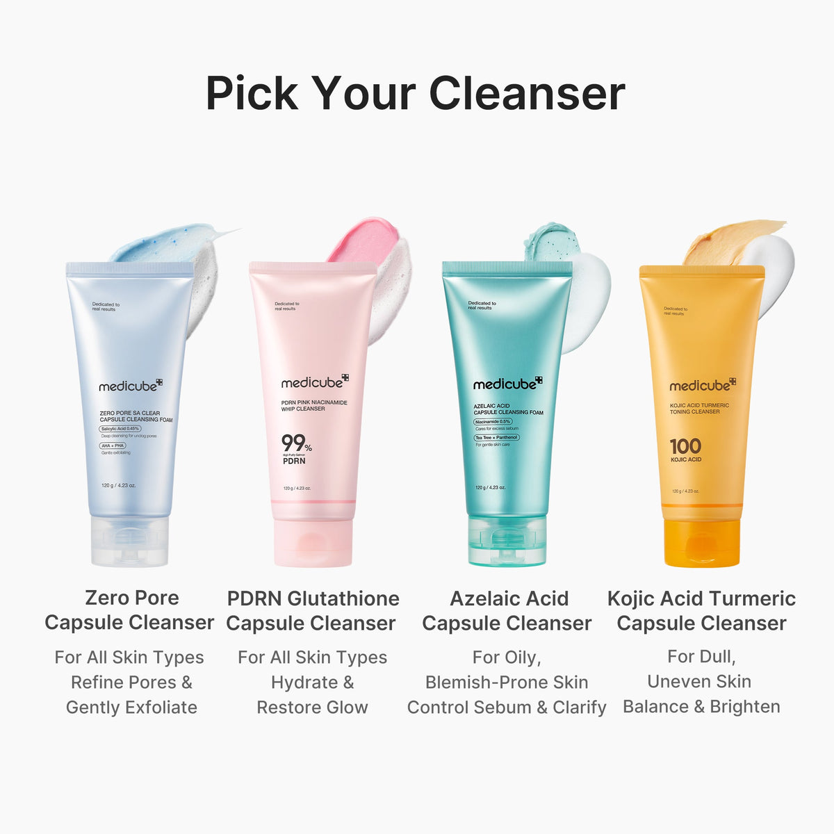 PDRN Pink Glutathione Capsule Foam Cleanser P5