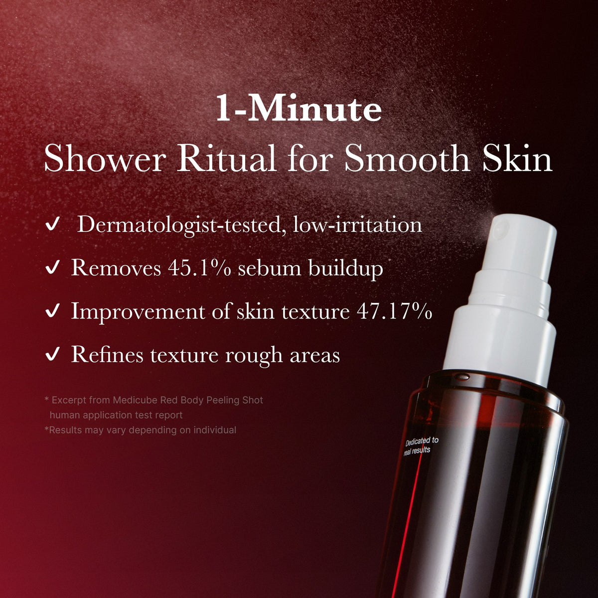 Red Body Peeling Shot Cleanser L1