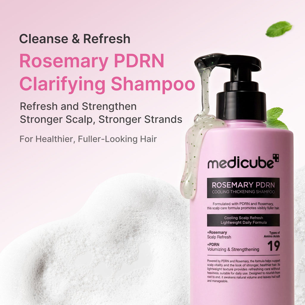 Rosemary PDRN Cooling Thickening Shampoo U3