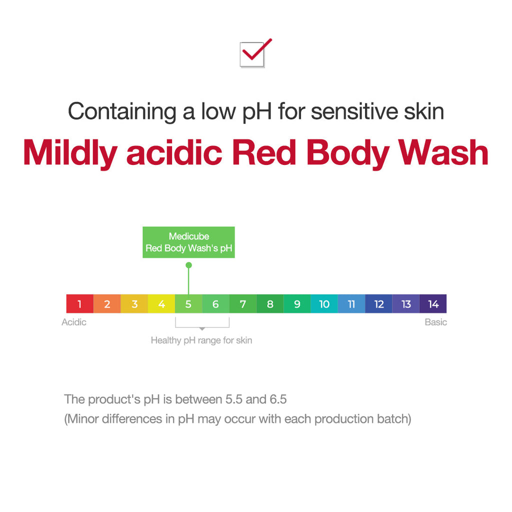 Red Body Wash X8